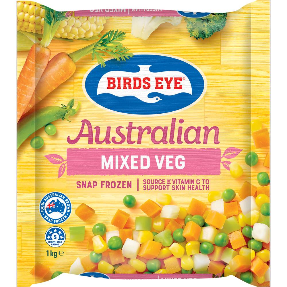 Birds Eye Country Harvest Mixed Vegetables (1kg)