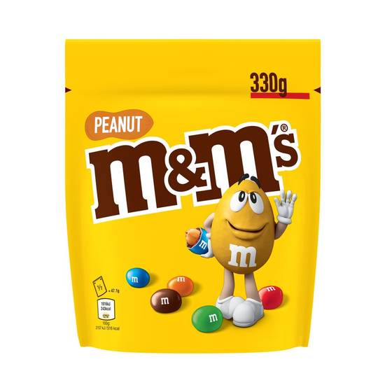 Bonbons chocolat et cacahuètes M&M's 330g