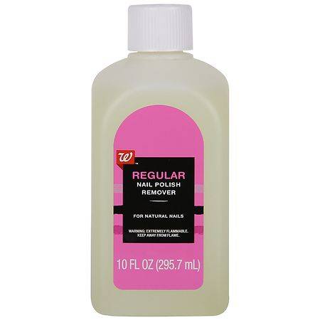 Walgreens Regular Nail Polish Remover - 10.0 fl oz