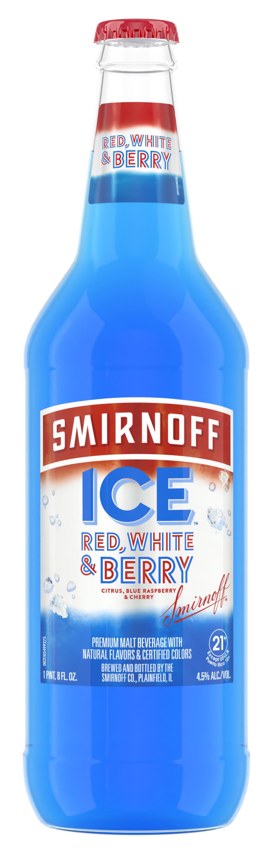 Smirnoff Ice Ice Red White and Berry Beer (24 fl oz)