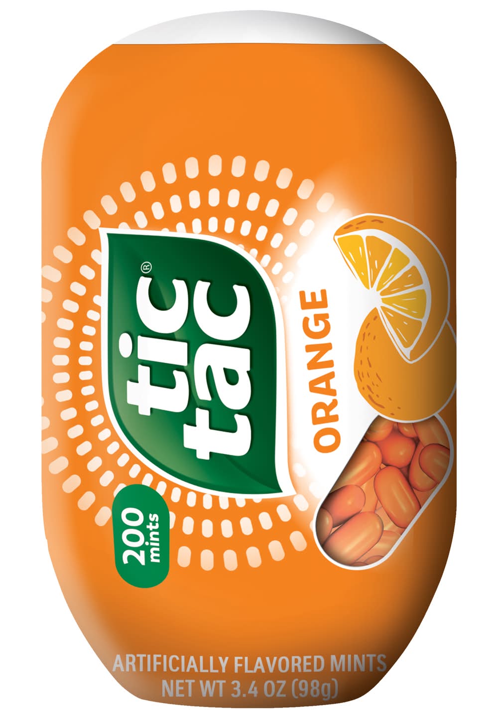 Tic Tac Mints, Orange (3.4 oz, 200 ct)