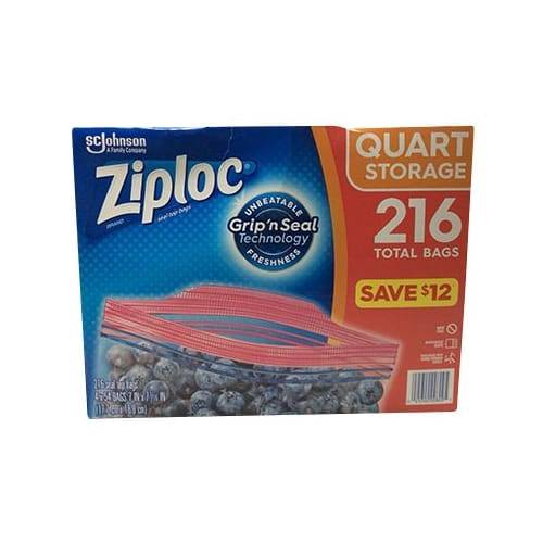 Ziploc Quart Freezer Bags Club