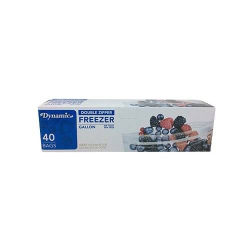 Dynamic 1 Gallon Freezer Bags
