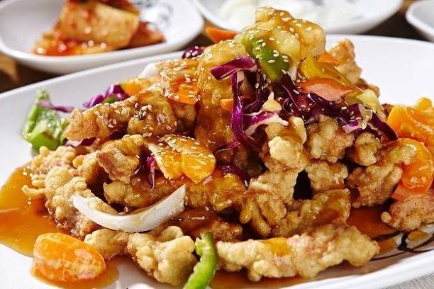 Pork Tang Su Yook  (탕수육 / 韩式糖醋肉)