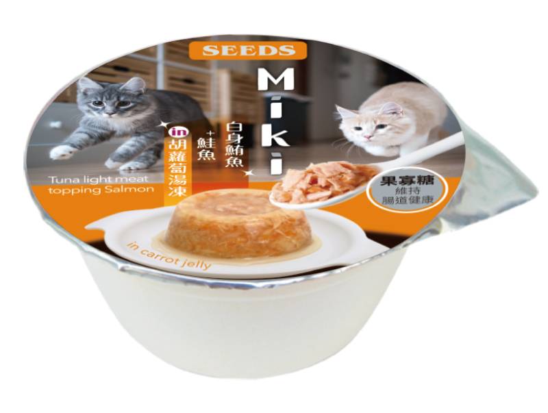 Miki胡蘿蔔湯凍餐杯(鮪魚+鮭魚)80g/4719865829294