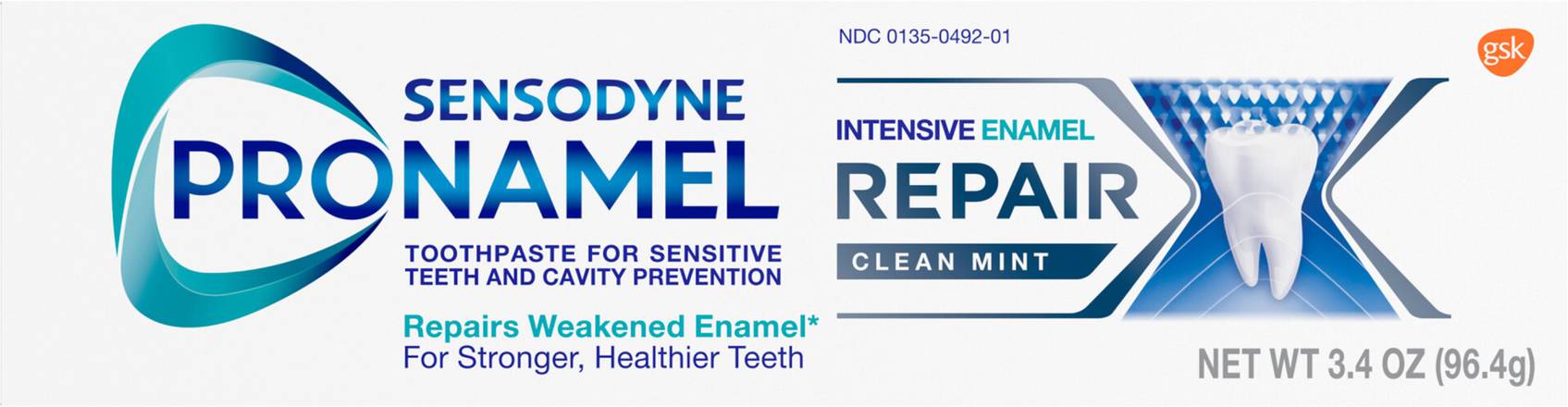 Sensodyne Pronamel Repair Cool Mint Toothpaste