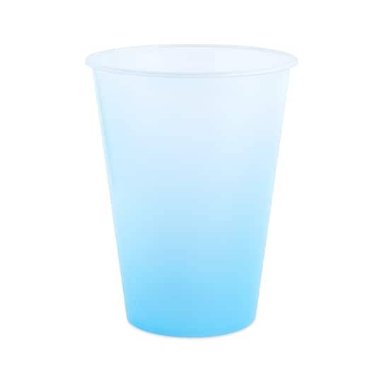 Celebrate It Ombre Plastic Cups 12 oz, Blue (10 ct)