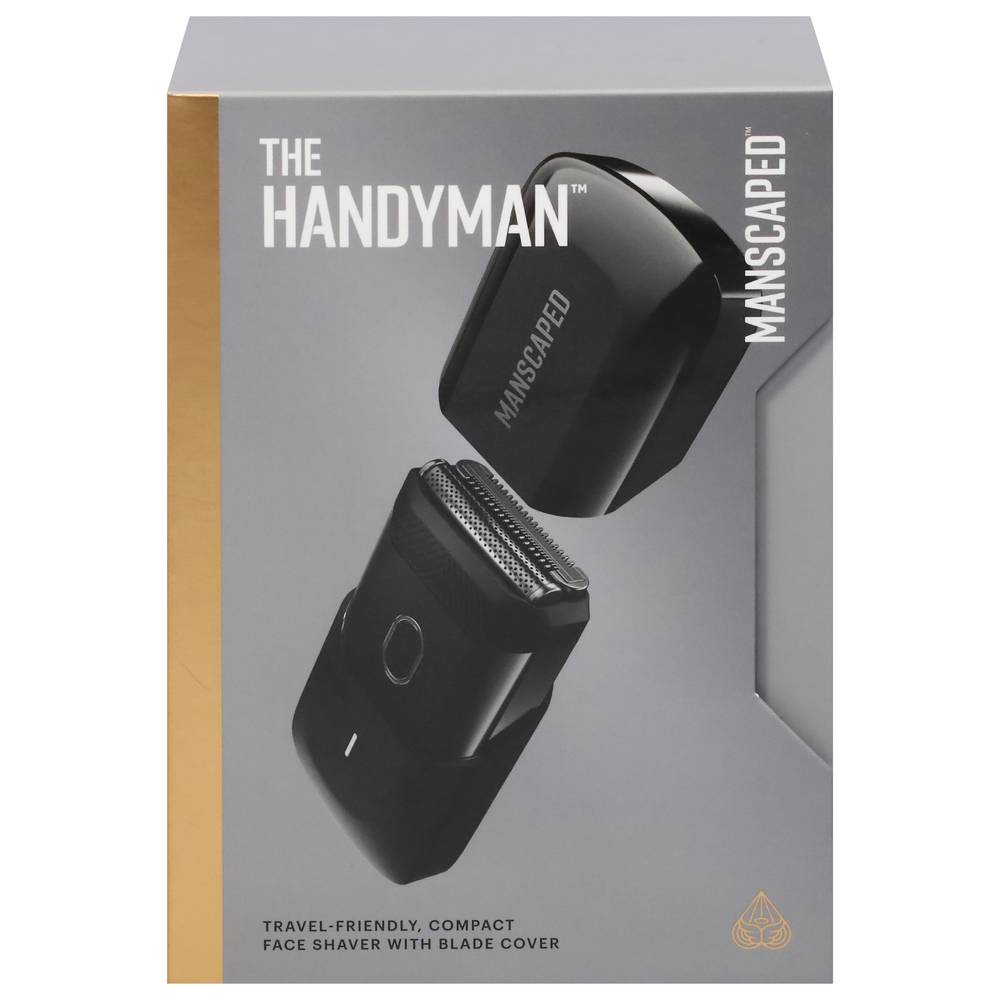 Manscaped The Handyman Compact Travel-Friendly Face Shaver With Blade Cover