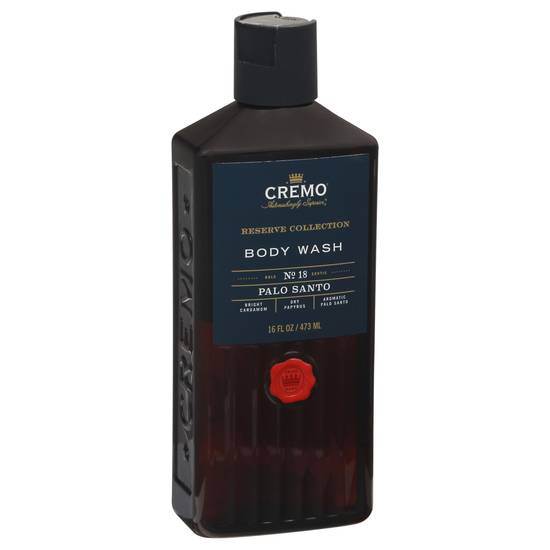 Cremo Reserve Collection Body Wash, Palo Santo - 16 fl oz