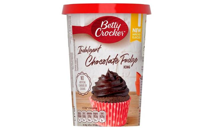 Betty Crocker Indulgent Chocolate Fudge Icing 400g (385544) 