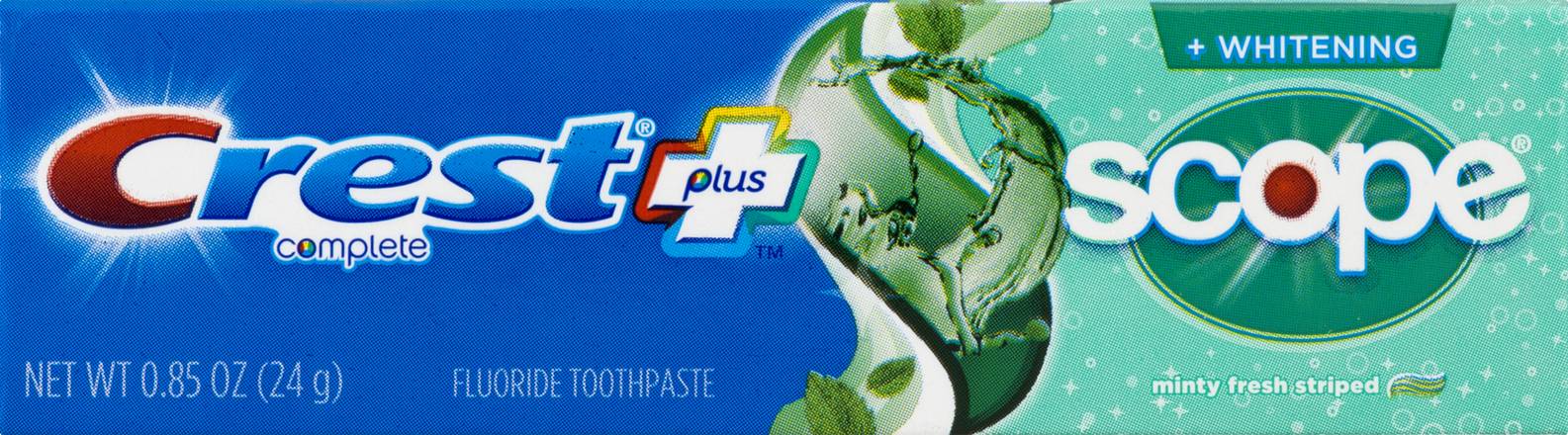Crest Whitening Minty Fresh Toothpaste (0.9 oz)