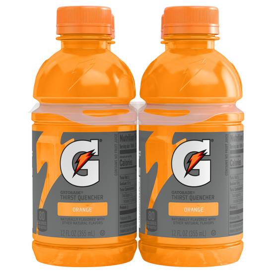 Gatorade Orange Sports Drinks (4 ct, 12 fl oz)