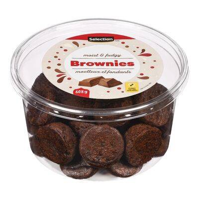 Baker's Selection Moist and Fudgy Brownies (608 g)