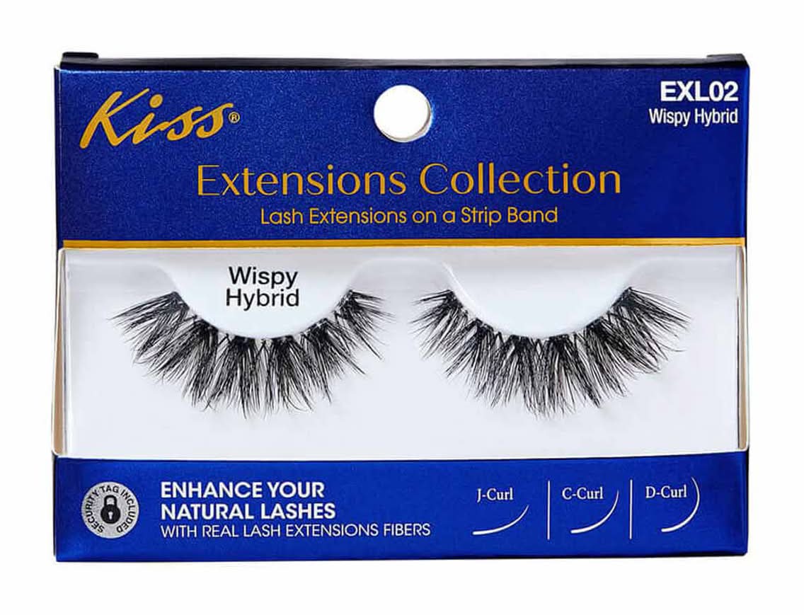 KISS Extensions Collection Wispy Hybrid Eyelashes