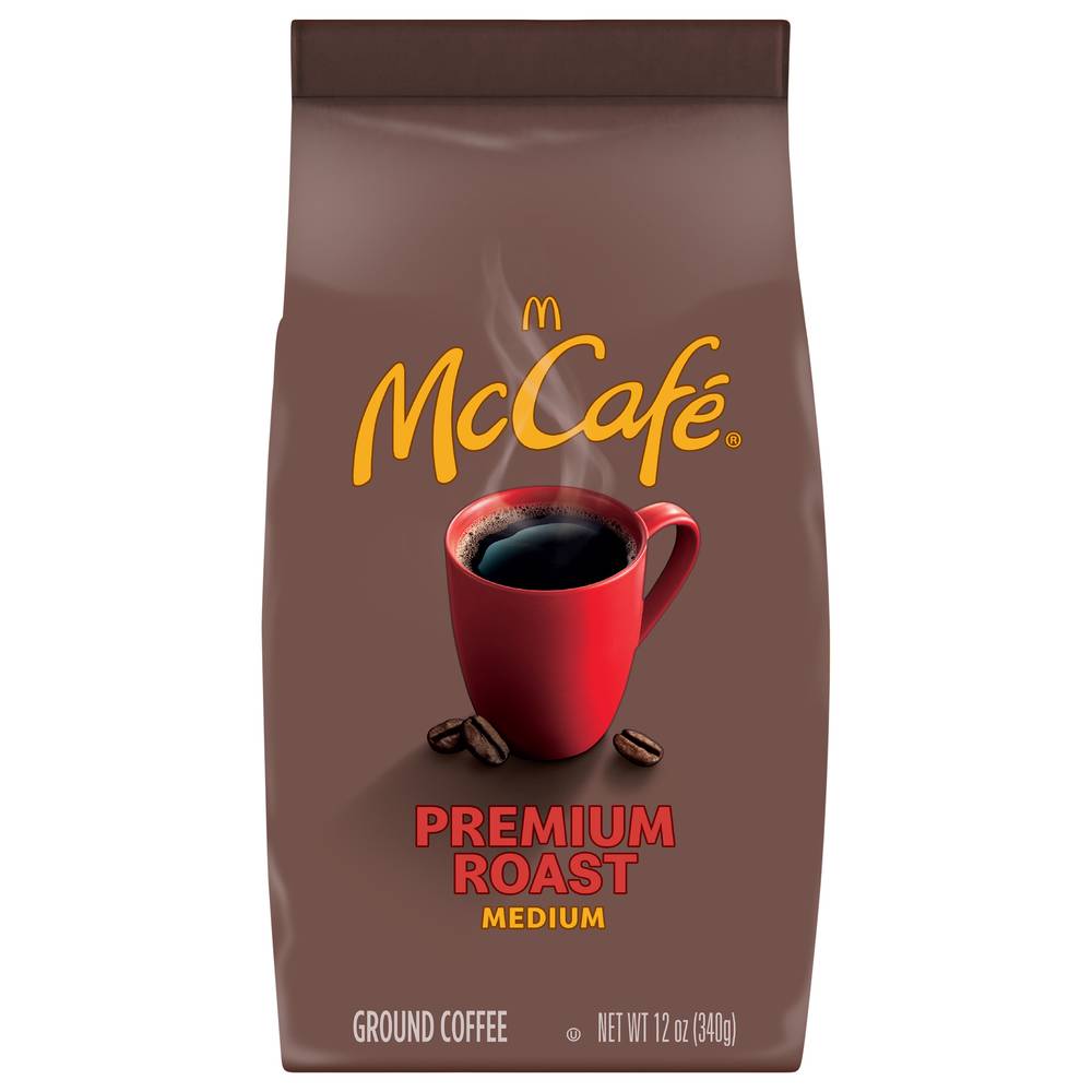 McCafé Premium Roast Medium Ground Coffee (12 oz)