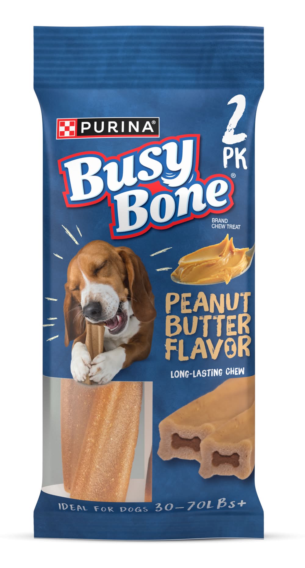 Purina Busy Bone Peanut Butter Flavor Dog Treats (7 oz)