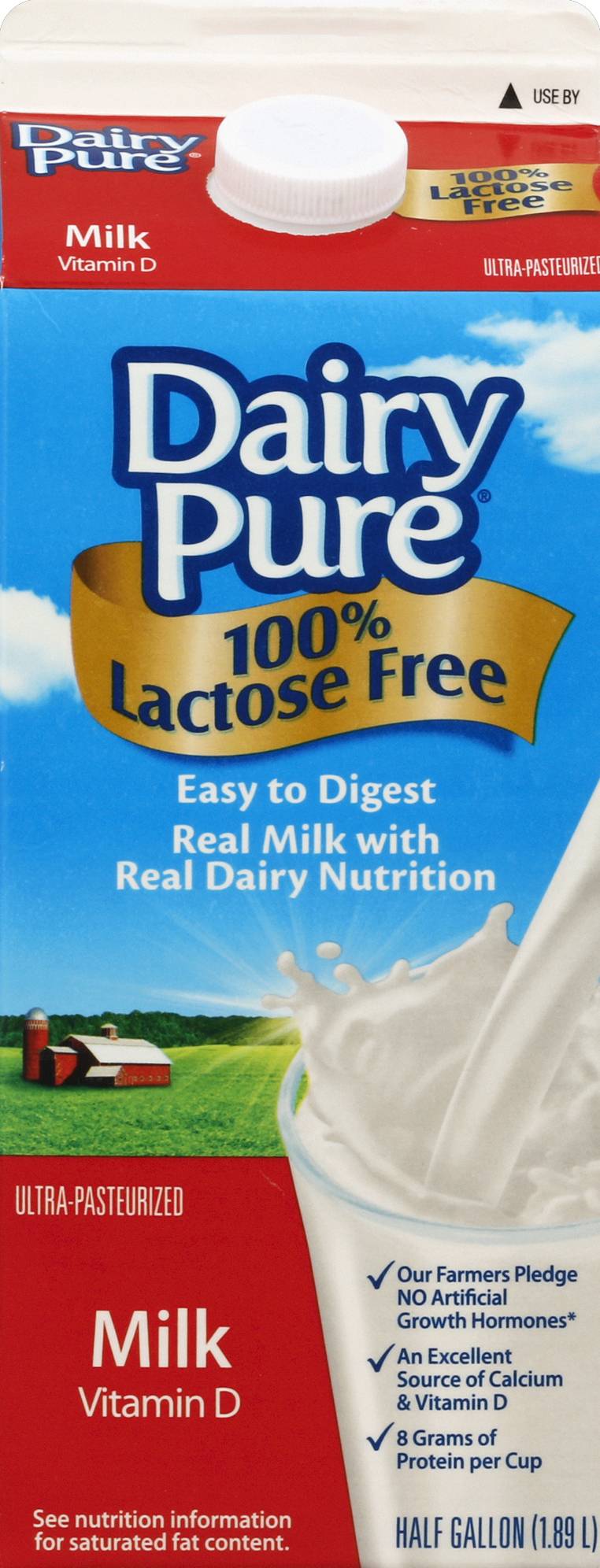 DairyPure Lactose Free Milk (4.17 lbs)