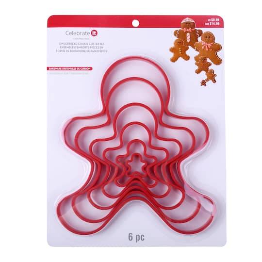 Gingerbread Family Cookie Cutter Set By Celebrate It