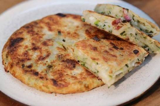 培仁蔬食-千層蔥油餅(五辛素) Pei Ren Vegetable Food-Melaleuca Scallion Pancake