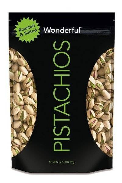Wonderful Pistachios Roasted and Salted (1.25oz container)