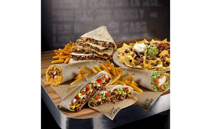 Para 4: Quesarito, Crunchywrap, Quesadilla…
