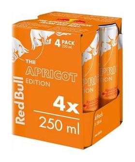 Red Bull Abricot-fraise / Apricot-Strawberry 4PK (250ml)