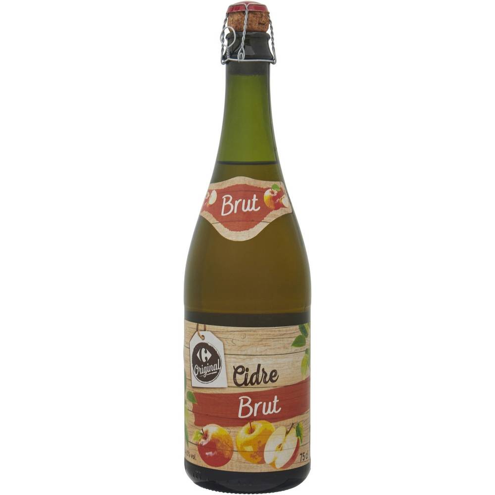 Carrefour - Cidre bretagne brut igp (750ml)