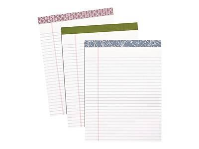 TOPS Notepad, 8.5 x 11 (US letter), Narrow Ruled, Assorted Colors, 50 Sheets/Pad, 1 Pad/Pack (20490/V2)