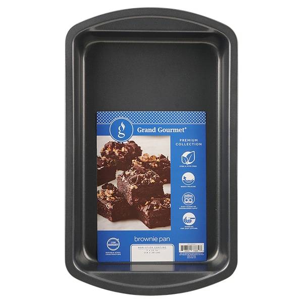 Grand Gourmet Brownie Pan, Dark Grey