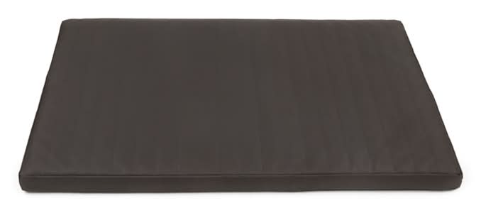 EveryYay Happy Place Black Durable Dog Mat, 41" L X 26" W X 2" H