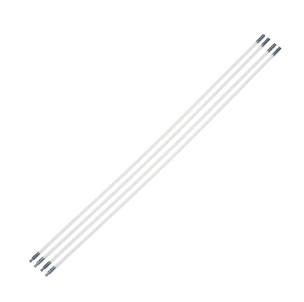 Project Source 4 Piece Dryer Vent Cleaning Extension Rod (White) | 54102