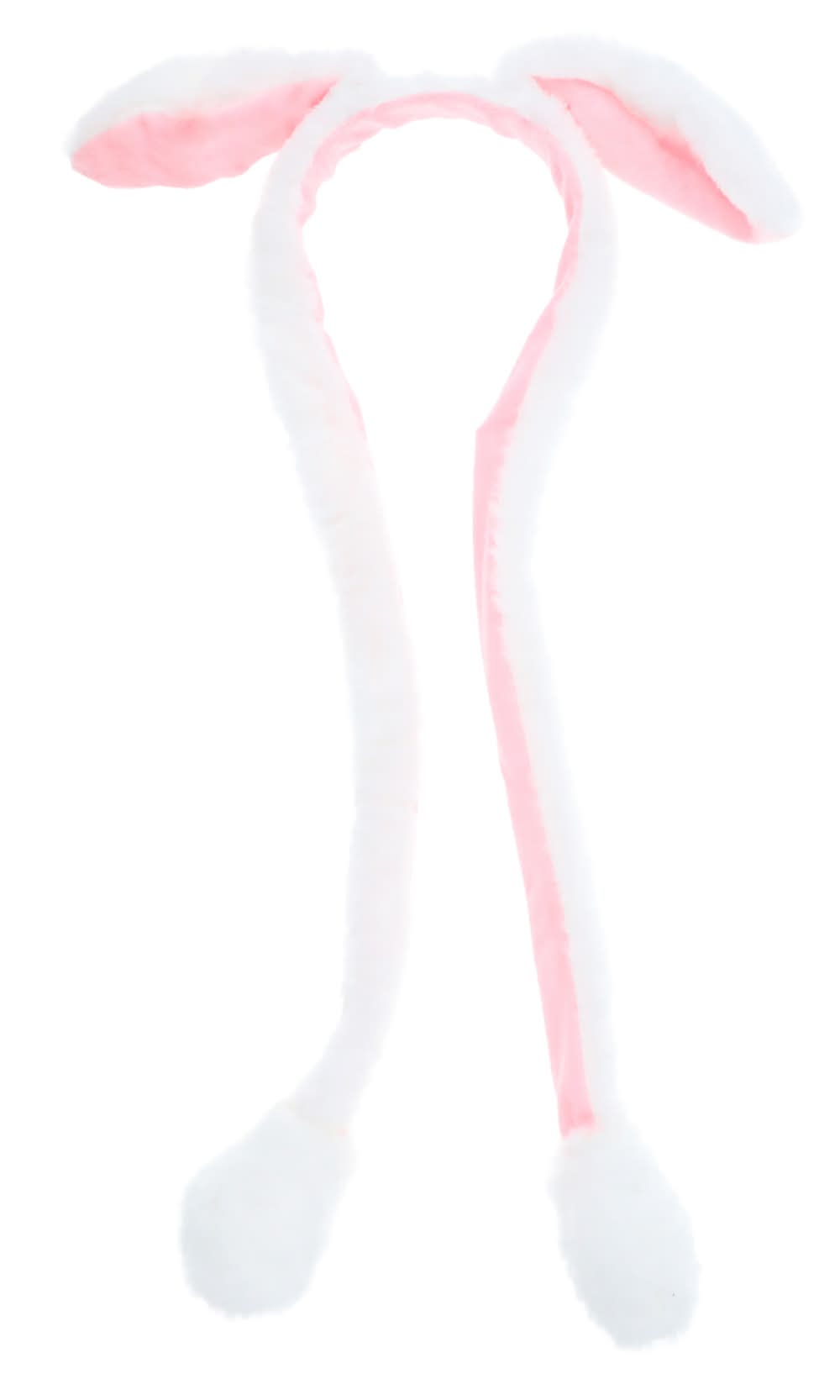 Moveable Bunny Ears Easter Headband Pink