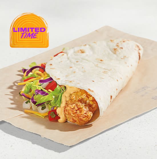 Creamy Chipotle Crispy Chicken Soft Taco