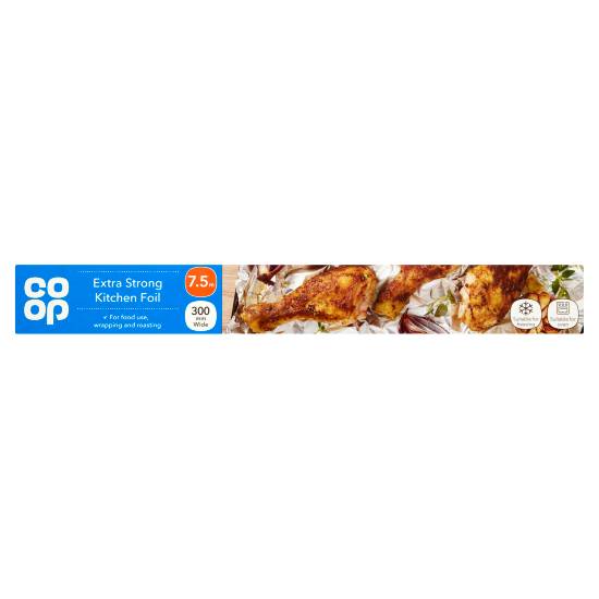 Co-Op Extra Strong Kitchen Foil 7.5m