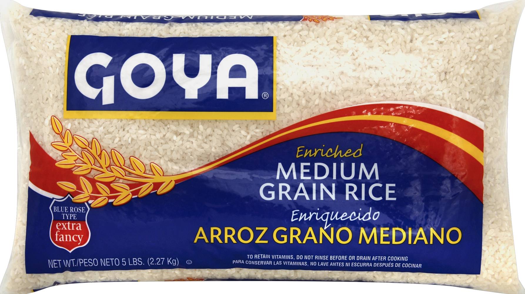 Goya Enriched Medium Grain Rice (5 lbs)