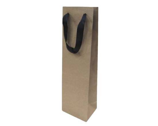Single Bottle Gift Bag Kraft