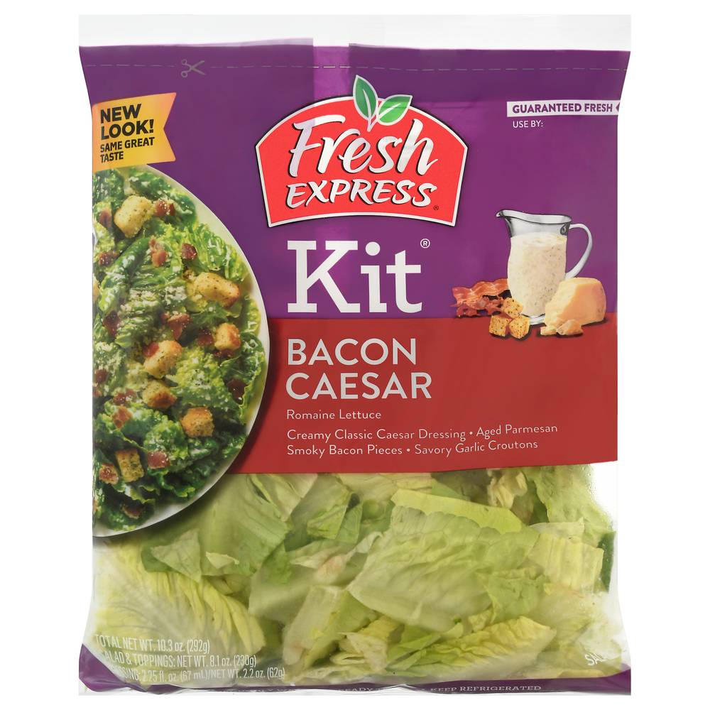 Fresh Express Bacon Caesar Salad Kit (10.3 oz)