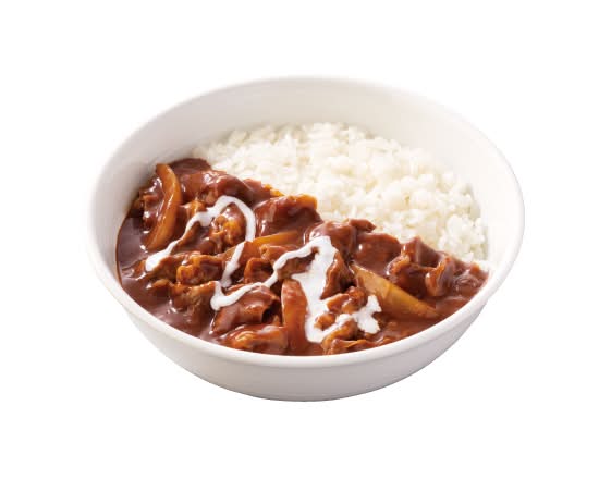 肉だく牛ハヤシライス