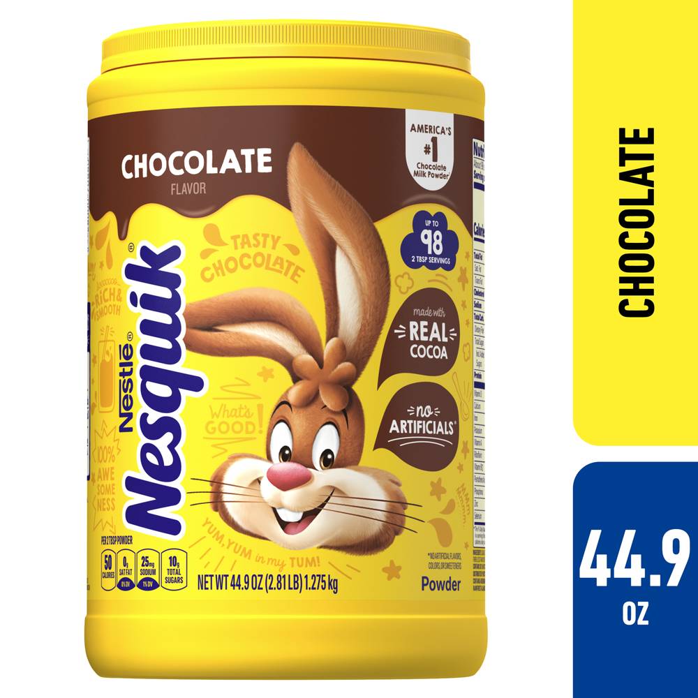 Nesquik Chocolate Flavor Powder Drink Mix (44.9 oz)