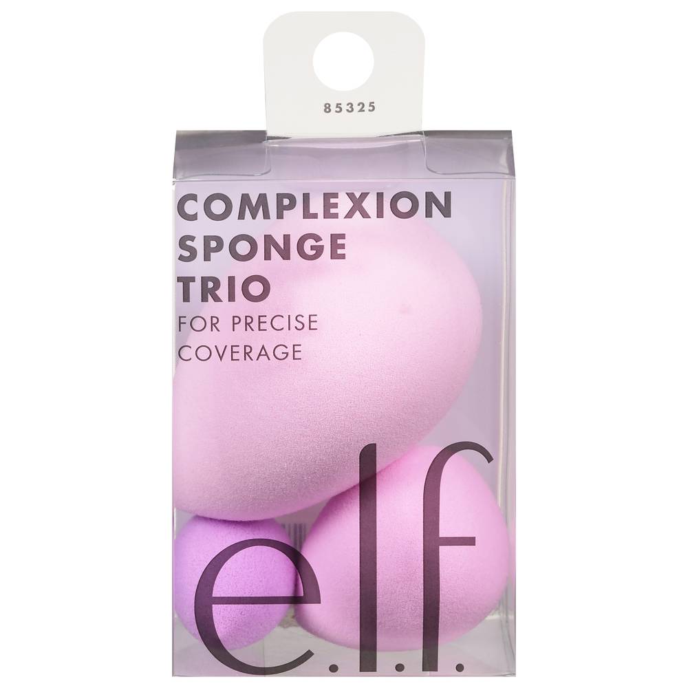 e.l.f. Beautifully Precise Precision Sponge Trio (1.6 oz)