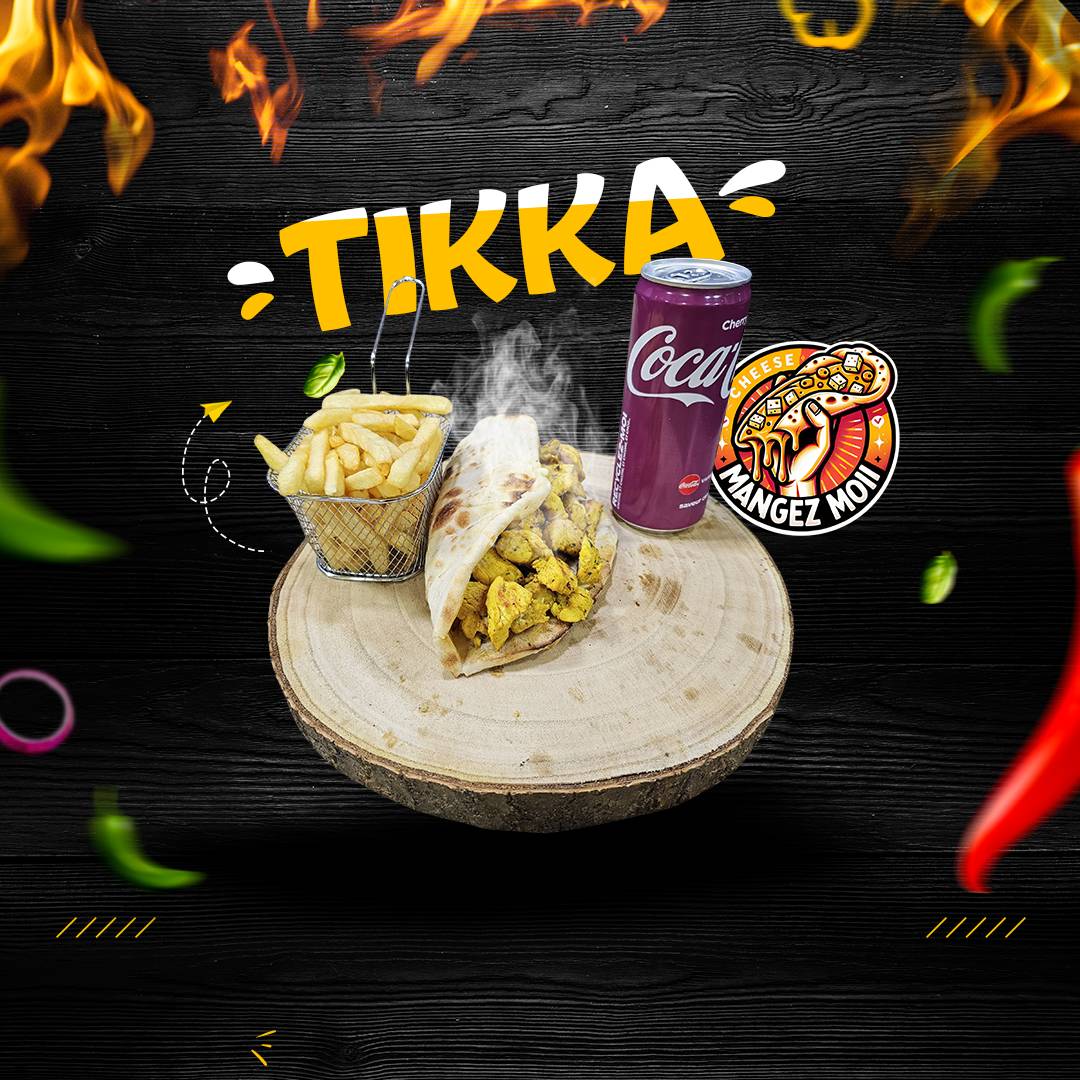 menu sandwich tikka