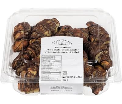 Two-Bite Mini Chocolate Croissants (423 g)