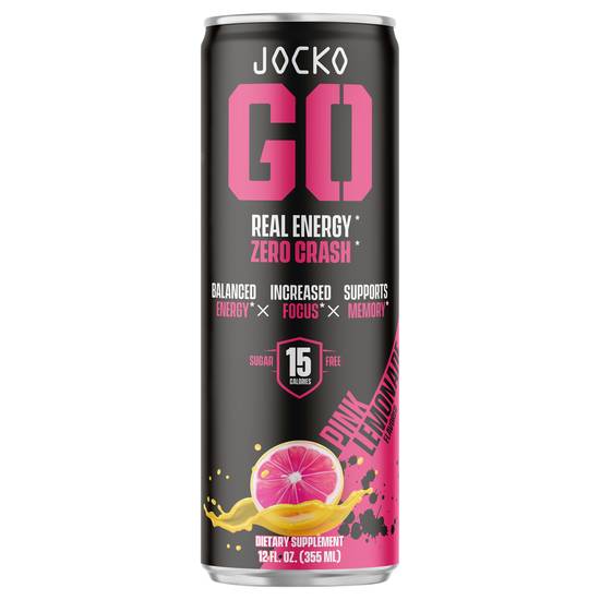 Jocko Go Pink Mist Pink Lemonade (12 fl oz) (lemonade)