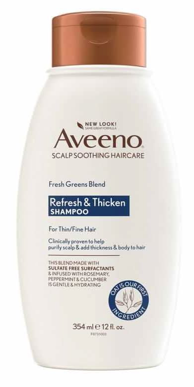 Aveeno Fresh Greens Shampoo 354ml