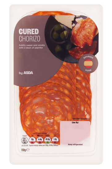 ASDA Cured Chorizo (110g)