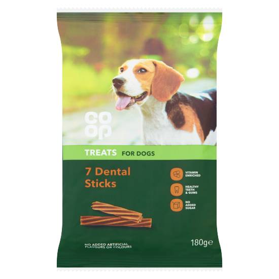 Co-op Dental Sticks Treats For Dogs (180g)