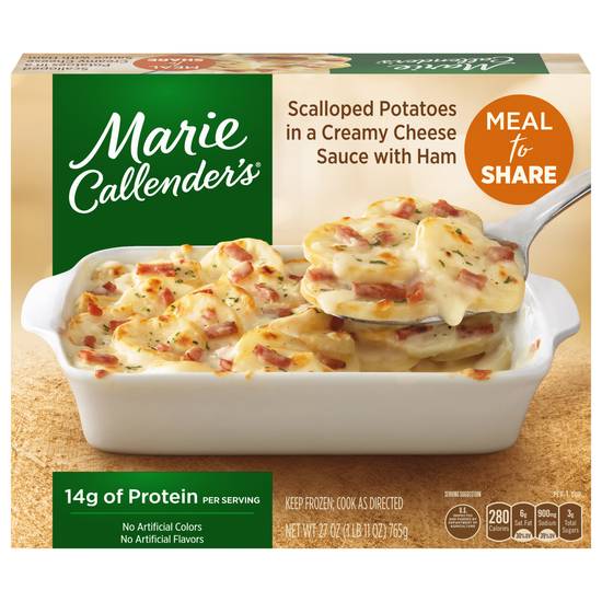 Marie Callender's Scalloped Potatoes in a Cheese Sauce With Ham