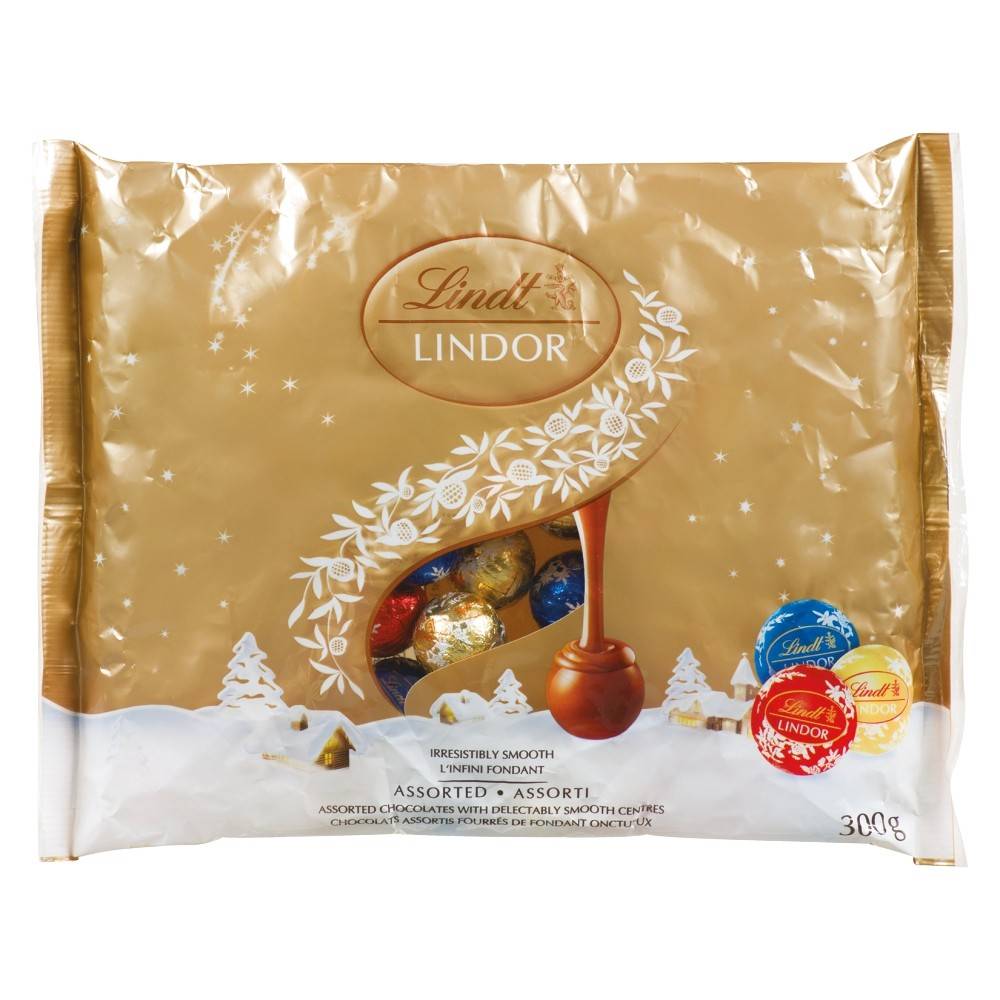 Lindt Assorted Mini Ball Bag (300 g)