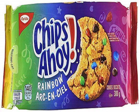 Chips Ahoy Rainbow cookie
