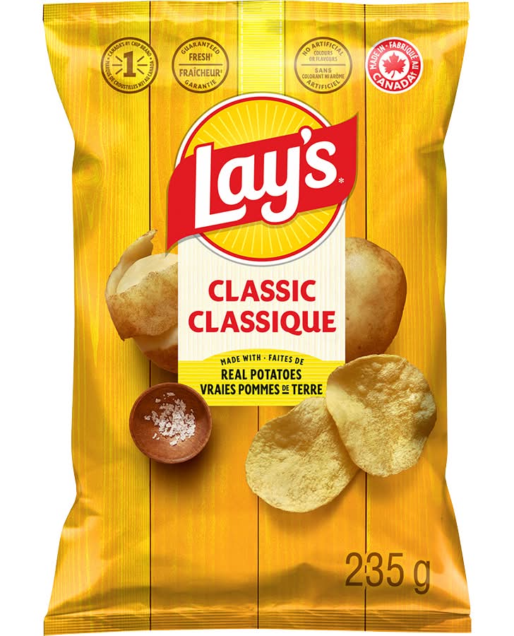 Lay's croustilles - potato chips (classique)